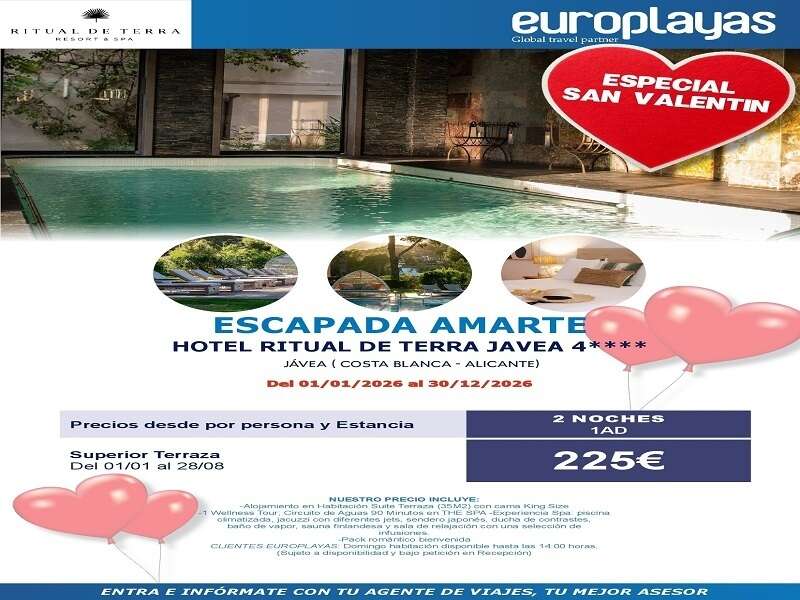 ESCAPADA AMARTE ALICANTE