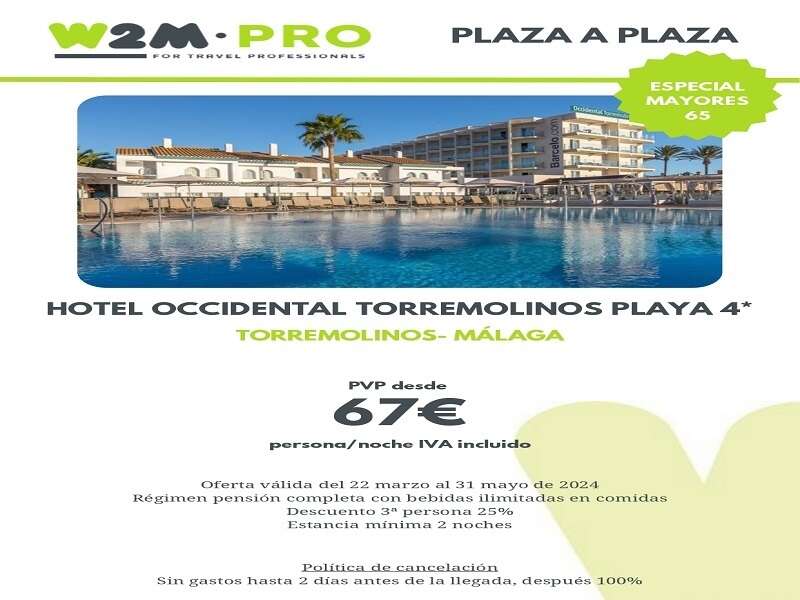 HOTEL OCCIDENTAL TORRE MOLINOS PLAYA 4*