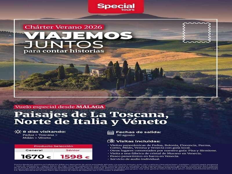 LA TOSCANA, NORTE DE ITALIA Y V�NETO